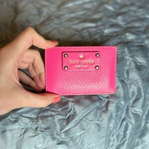 Kate Spade HOT PINK Card Case